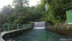 Foto: Air Terjun Cantik Bak Kelambu di Lombok