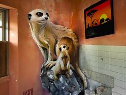 Keren Banget! Seni Grafiti 3D Ini seperti Keluar dari Tembok