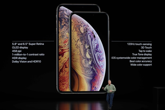 Peluncuran iPhone XS, iPhone XS Max, iPhone XR, dan Apple Watch series 4. Foto: Stephen Lam/Reuters Peluncuran iPhone XS, iPhone XS Max, iPhone XR, dan Apple Watch series 4. Foto: Stephen Lam/Reuters