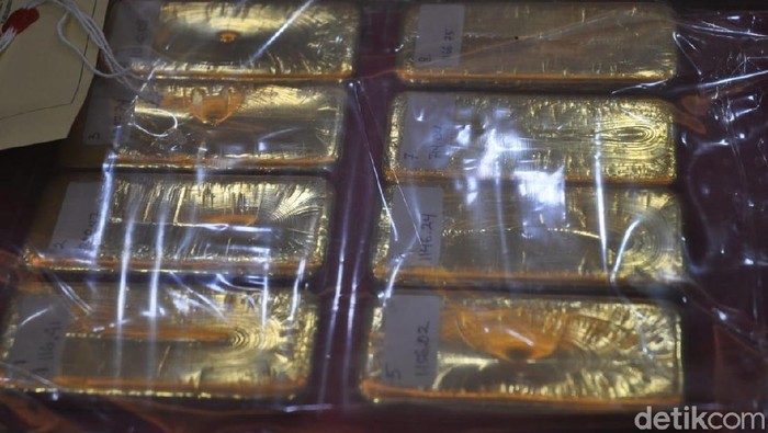 43 Emas Batangan Ilegal Senilai Rp 21 M Disita Polisi di Sulsel