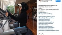 Kalau dari Instagramnya, ternyata Incess sempat membagikan gaya manja dan asiknya berolahraga nih. (Foto: Instagram/princessyahrini)