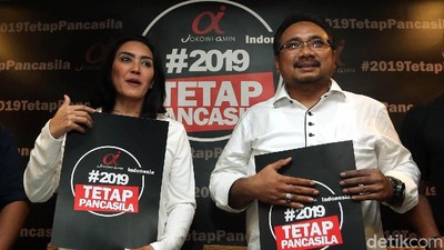 Dukung Jokowi, Tim Alpha Serukan 2019 Tetap Pancasila