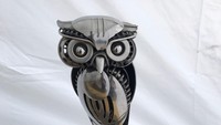 Lucu atau seram nih kalau lihat burung hantu yang ini? Terlihat Wilson membutuhkan ekstra kesabaran dan ketelitian untuk membuat si owl ini. Foto: instagram airtightartwork