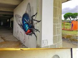 Keren Banget! Seni Grafiti 3D Ini seperti Keluar dari Tembok