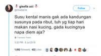 Siapa yang protes kalau di nasi kucingnya ternyata enggak ada kucing? (Foto: Screenshot Twitter)