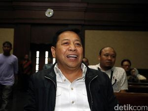 Novanto Sebut Selnya Tak Mewah: Hanya Kasur dan Meja 40 Cm