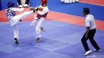 Atlet Taekwondo Adu Tangguh di Kapolri Cup 2018
