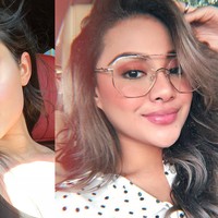 Aurel pun mengikuti gaya Kylie Jenner makeup no makeup. Lihat jika kedua gadis muda ini tampil dengan makeup yang lebih simple dari biasanya. Keduanya sama-sama cantik. Foto: Instagram