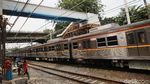 Begini Progress Pembangunan JPO di Atas Stasiun Tebet