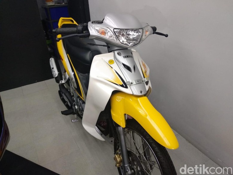 Motor Bebek 125cc Ini Ditawar Rp 50 Juta. Foto: Luthfi Anshori Motor Bebek 125cc Ini Ditawar Rp 50 Juta. Foto: Luthfi Anshori