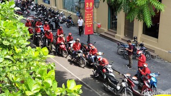 Layanan yang tersedia Go-Ride dan Go-Send. Foto: Adi Fida Rahman/detikINET