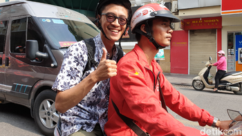 Sejak September, Go-Viet hadir di kota Hanoi. Foto: Adi Fida Rahman/detikINET