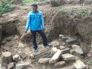 Seorang Pria Temukan Struktur Batu di Semarang, BPCB Siap Ekskavasi
