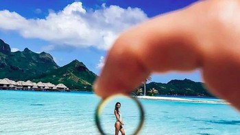 Membidik pacar di lingkaran cincin. Foto: via Brightside