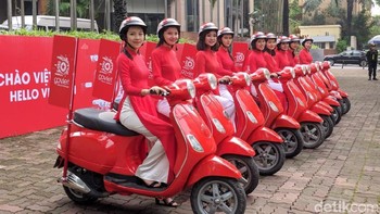 Go-Viet merupakan Go-Jek di Vietnam. Foto: Adi Fida Rahman/detikINET