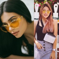 Aurel pernah mengaku bahwa dia akan sering meniru apapun yang dipakai Kylie Jenner. Tak hanya makeup, gaya fashion pun diikuti oleh Loly, sapaan akrab Aurel.  Foto: Instagram