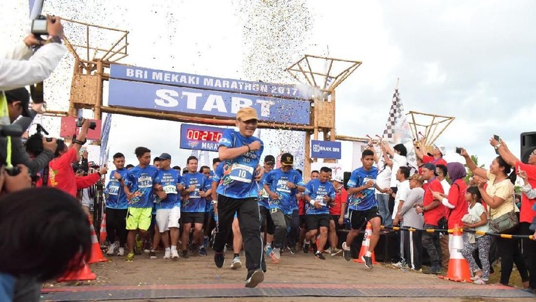 Ilustrasi Mekaki Maraton 2017 (Harianto/detikTravel) Ilustrasi Mekaki Maraton 2017 (Harianto/detikTravel)