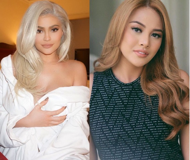 Bulu mata super lentik dan alis on fleek menjadi makeup wajib bagi Kylie dan Aurel. Aurel sendiri mengaku, untuk dandan ia bisa memakan waktu selama dua jam. Foto: Instagram