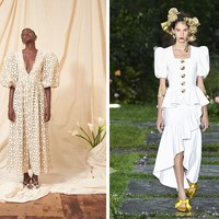 Nuansa tahun 80-an terasa betul saat melihat lengan puff yang juga kembali berjaya di panggung New York Fashion Week 2019. Desainer memberi siluet lengan mengembang ini di berbagai busana mulai dari blouse juga gaun ultra-feminin. Foto: Vogue