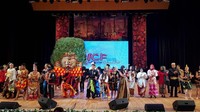 Pembukaan ICF 2018 dimeriahkan dengan Reog Ponogoro, Tarian Ondel-ondel, Tarian Prampak Gendang, Tarian Enggang, Tarian Mambri, Tarian dari Tulang Bawang Barat Lampung, Jajar Gandrung dan Pencak Silat (dok ICF 2018)