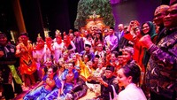 Foto seru usai pembukaan. Dubes RI untuk Azerbaijan Husnan Bey Fananie mengatakan banyak orang Azerbaijan yang ingin pergi traveling ke Indonesia untuk liburan atau berbisnis (dok ICF 2018)