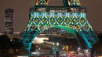 Kilauan cahaya dalam festival lampu itu akan menampilkan berbagai keindahan seni dan budaya khas Jepang. Charles Platiau/Reuters.