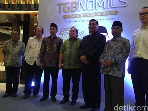 Erick Thohir, Luhut, dan Moeldoko Hadiri Launching Buku TGB