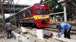 Begini Progress Pembangunan JPO di Atas Stasiun Tebet
