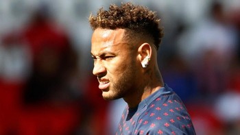 Neymar (PSG/Brasil) dengan rating 92. (Foto: Christian Hartmann/Reuters)