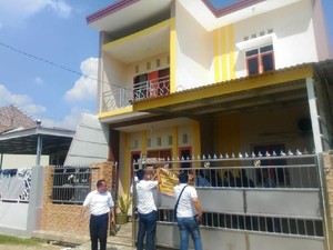 Disita, Rumah Rp 1 Miliar Milik Bandar Sabu yang sedang Huni Bui
