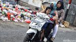 Bau! Potret Sampah yang Dibiarkan Bertumpuk di Cilincing