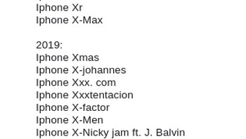 Tahun depan bakal ada iPhone X-Men? Meme ini menyindir penamaan lini produk iPhone baru. (Foto: Twitter)