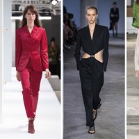 Setelan blazer yang sedikit kebesaran bersama celana panjang motif serupa bisa menjadi investasi mode di tahun depan. Dion Lee, Tibi, Carolina Herrera dan Sies Marjan adalah beberapa nama desainer yang merilis setelan maskulin bergaya feminin. Foto: Vogue
