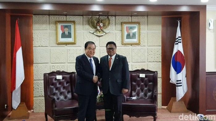 OSO Terima Kunjungan Ketua Parlemen Korsel