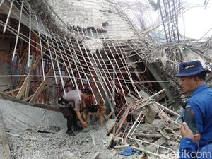 Sudah 26 Jam, 1 Pekerja Tertimbun Bangunan di PIK Belum Ditemukan
