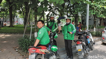 Mitra driver Grab di Vietnam. Foto: Adi Fida Rahman/detikINET