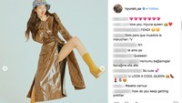 Beragam fans dari luar negeri turut memuji kecantikan HyunA. Dok. Instagram/hyunah_aa