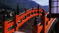 The Onsen Hot Spring Resort tentunya akan sama sensasinya dengan berendam air panas dari mata air di kaki Gunung Fuji, Jepang, karena berada di kawasan Songgoriti diapit dua pegunungan yakni Gunung Panderman dan Gunung Arjuno (Dok. The Onsen Hot Spring Resort Batu)