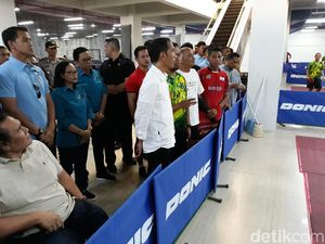 Jokowi Tinjau Persiapan Atlet Asian Para Games di Solo