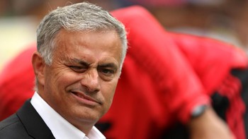 1. Menurut data yang dirangkum BetVictor, Jose Mourinho dari Manchester United dibahas 582.853 kali di Twitter sampai pekan keempat lalu. (Foto: Dan Istitene/Getty Images)