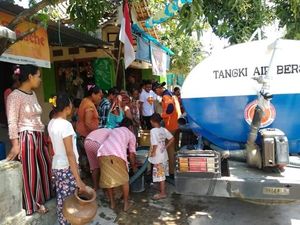 Warga Desa Senaru Rasakan Krisis Air Bersih Pascagempa Lombok