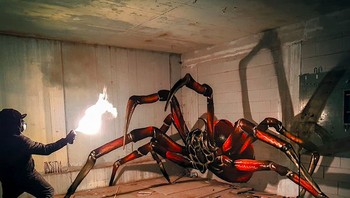 Sergio telah diakui sebagai pelukis 3 dimensi yang hebat. Foto: boredpanda