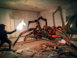 Lukisan 3 Dimensi di Jalanan yang Bikin Merinding