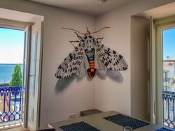 Lukisan 3 Dimensi di Jalanan yang Bikin Merinding