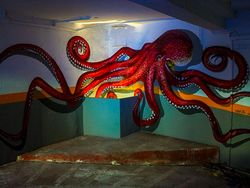 Lukisan 3 Dimensi di Jalanan yang Bikin Merinding