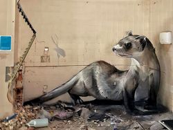 Lukisan 3 Dimensi di Jalanan yang Bikin Merinding