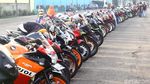 Ratusan Bikers CBR Adu Cepat di Sentul