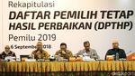 Suasana Rapat Perbaikan DPT Pemilu 2019