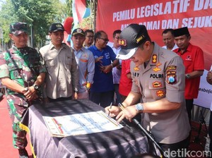 Jelang Tahun Politik, Polri dan TNI Ajak Parpol Jaga Kamtibmas