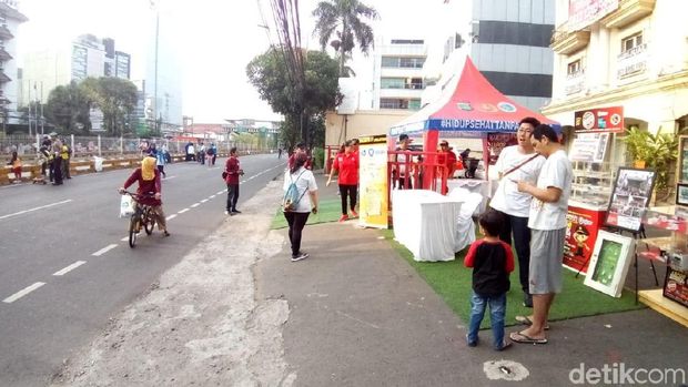 Polres Jaksel Gelar Sosialisasi Antinarkoba di CFD Mampang